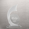 Frosted Crystal Wave Accent Trophy (#73264)