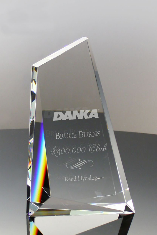 Acme Crystal Award for Appreciation Plaques