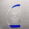 Royal Blue Sail Accent Crystal Trophy (#72225)