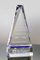Sapphire Pinnacle Crystal Award Gift