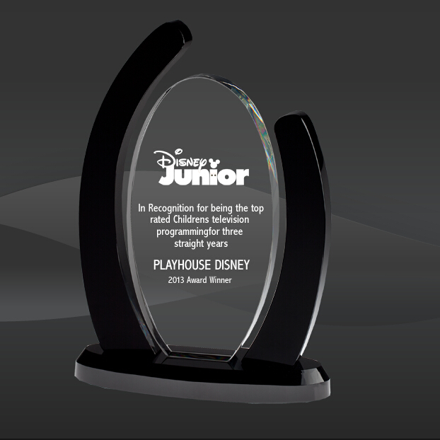 Crystal Oval Vine Award (CIP-YJ301)