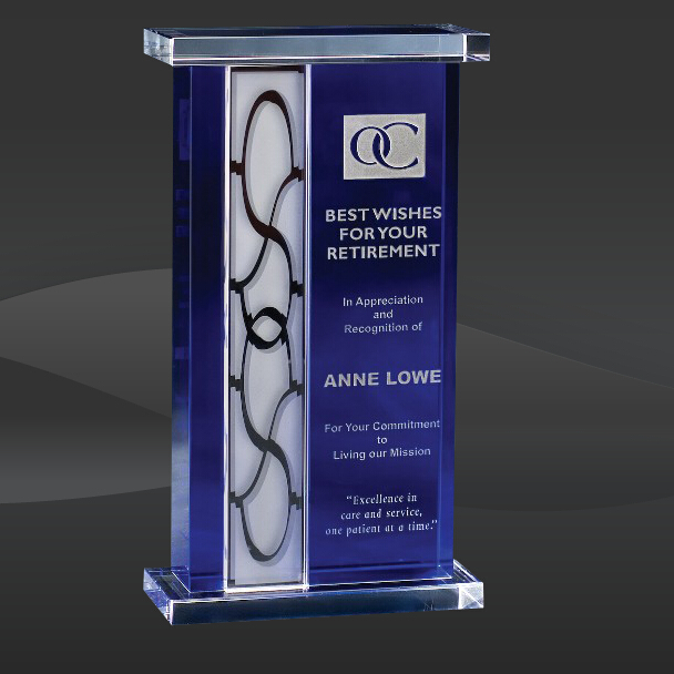 Blue Crystal Newport Award (T-WNPT510)