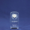 Laurels Crystal Award Clock for Achievements Awards (#71041)