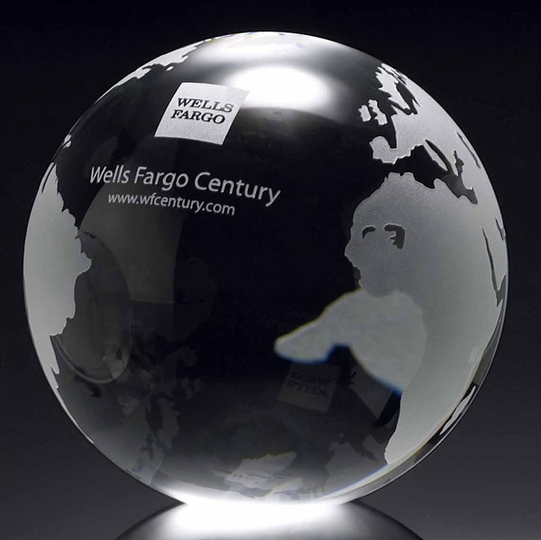 Crystal Globe with Flat Bottom (#60221, #60222)