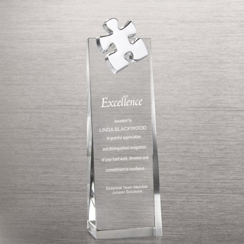 Essential Piece Crystalline Tower Trophy (#76190)