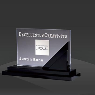 Crystal Rectangle Platform Award (DMC-DCA107, DMC-DCA-108)