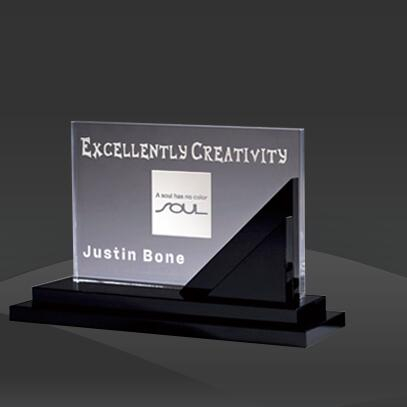 Crystal Rectangle Platform Award (DMC-DCA107, DMC-DCA-108)