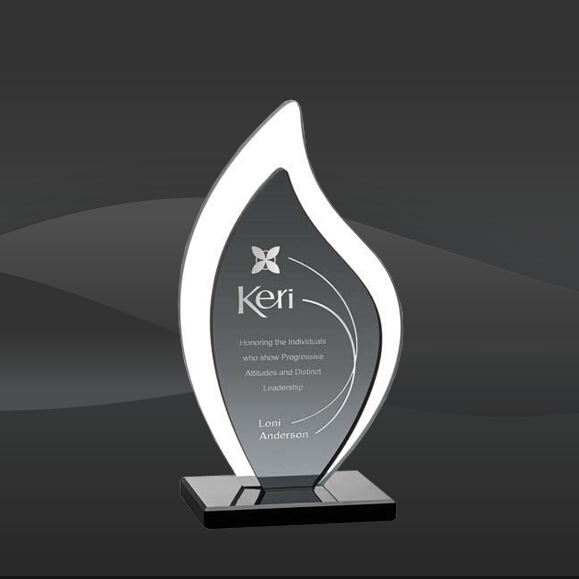 Hidden Black Flame Crystal Award (MP-AWK8041, MP-AWK8042, MP-AWK8043)