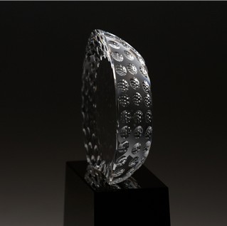Glass Crystal New Golf Trophy for Souvenir (CIP-YJ958S, CIP-YJ958M, CIP-YJ958L)