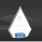 Sky Blue Peak Crystal Award (MP-AWS4011, MP-AWS4012, MP-AWS4013)