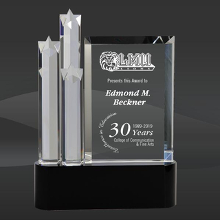 Triple Star Crystal Award (SCT-K5357)