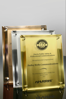 Industrial Radiance Tesla Floating Glass Plaque (#7297, #7298, #7299)