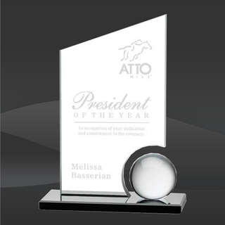 Achievement Peak Orb Crystal Award (MP-AWS8645-S)