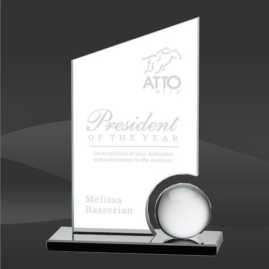 Achievement Peak Orb Crystal Award (MP-AWS8645-S)