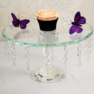 Wedding Decoration of Crystal Cake Plate/ Cake Stands