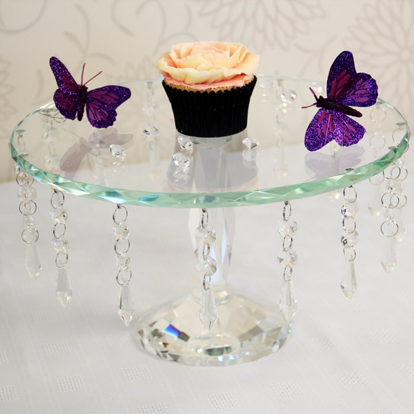 Wedding Decoration of Crystal Cake Plate/ Cake Stands