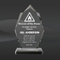 Clear Optic Crystal Glass Awards Trophies