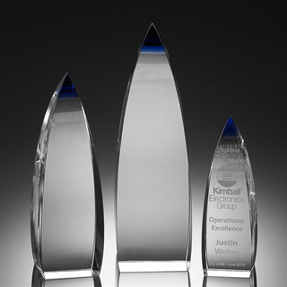 Vetri Crystal Pyramid Award (#1037, #1038, #1039)