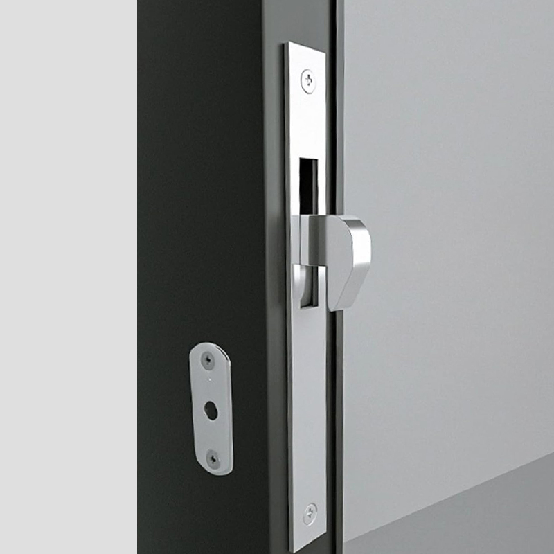 Cerradura para puerta de aluminio