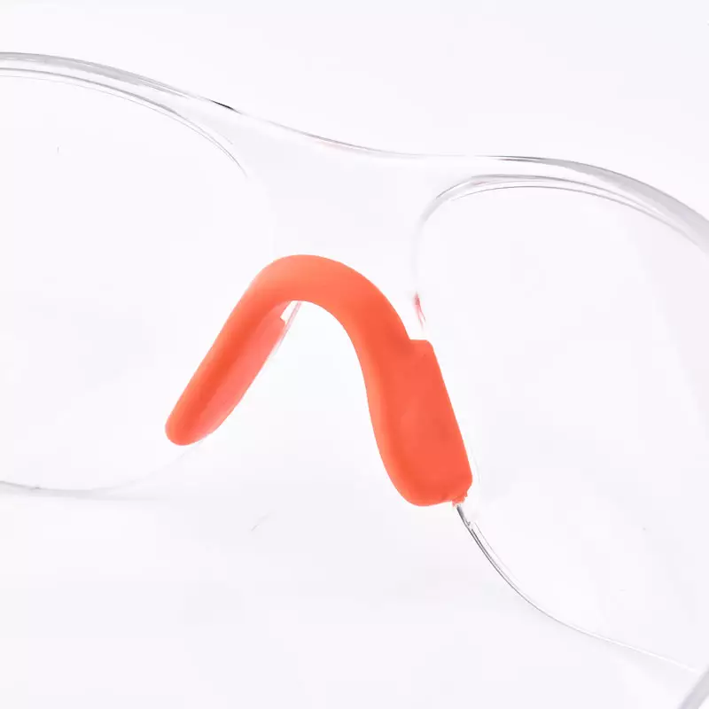 anti fog anti scratch clear PC lens lab safety goggles
