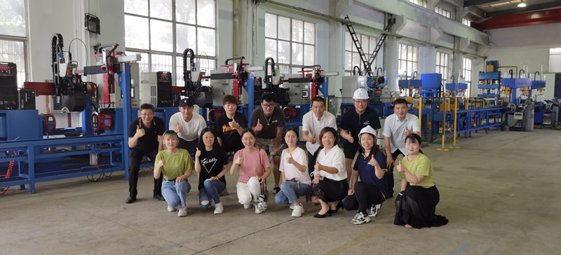 Wuxi Longterm CCTV Interview circumferential welding machine