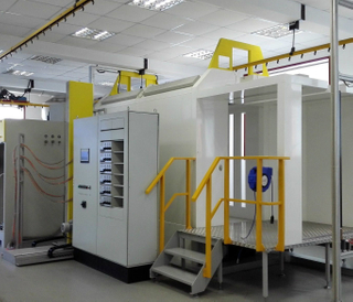 LPG Cylinder Electrostatic Powder Coating Line