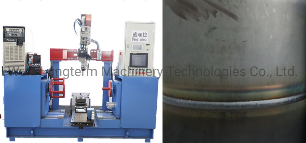 Fire Extinguisher Circular Seam Welding Machine / Longitudinal Seam Welding Machine