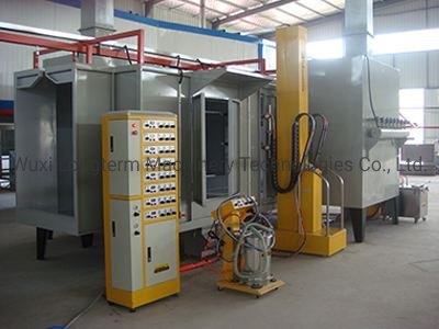 Precision Electrostatic Spraying Painting Production Line for Metal Parts Surface Coating