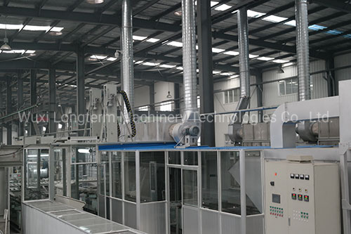 High-Efficiency Large-Scale Spray Booth Industrial Powder Coating Production Line / Painting Booth for Manufacturing Steel Drum