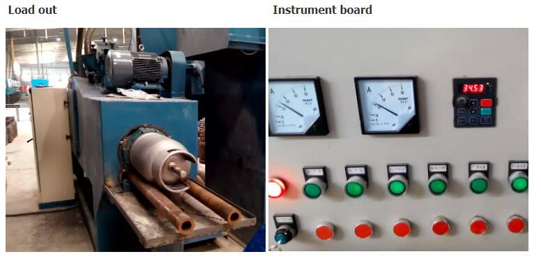 High Quality Equipment LPG Gas Cylinder Shot Blasting Machine, Hook Type Head Rail Shot Blasting Machine