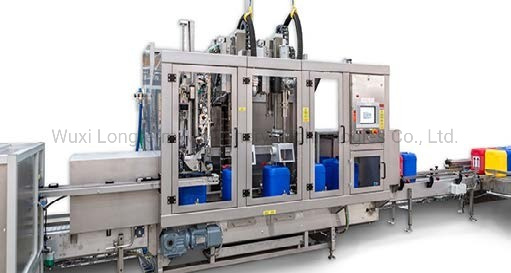 Fully Automatic Steel Drum Filling Sealing Line, 210.5L, 220L Bitumen Barrel Drum Filling Line