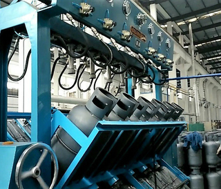 LPG Cylinder Hydro Testing Machine
