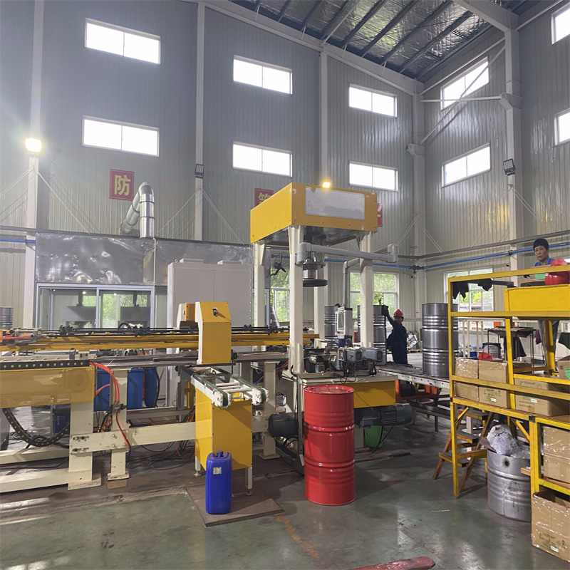 Steel Barrel Flanging Machine Steel Drum Expanding Vertical Flanging & Expanding & Seaming Machine