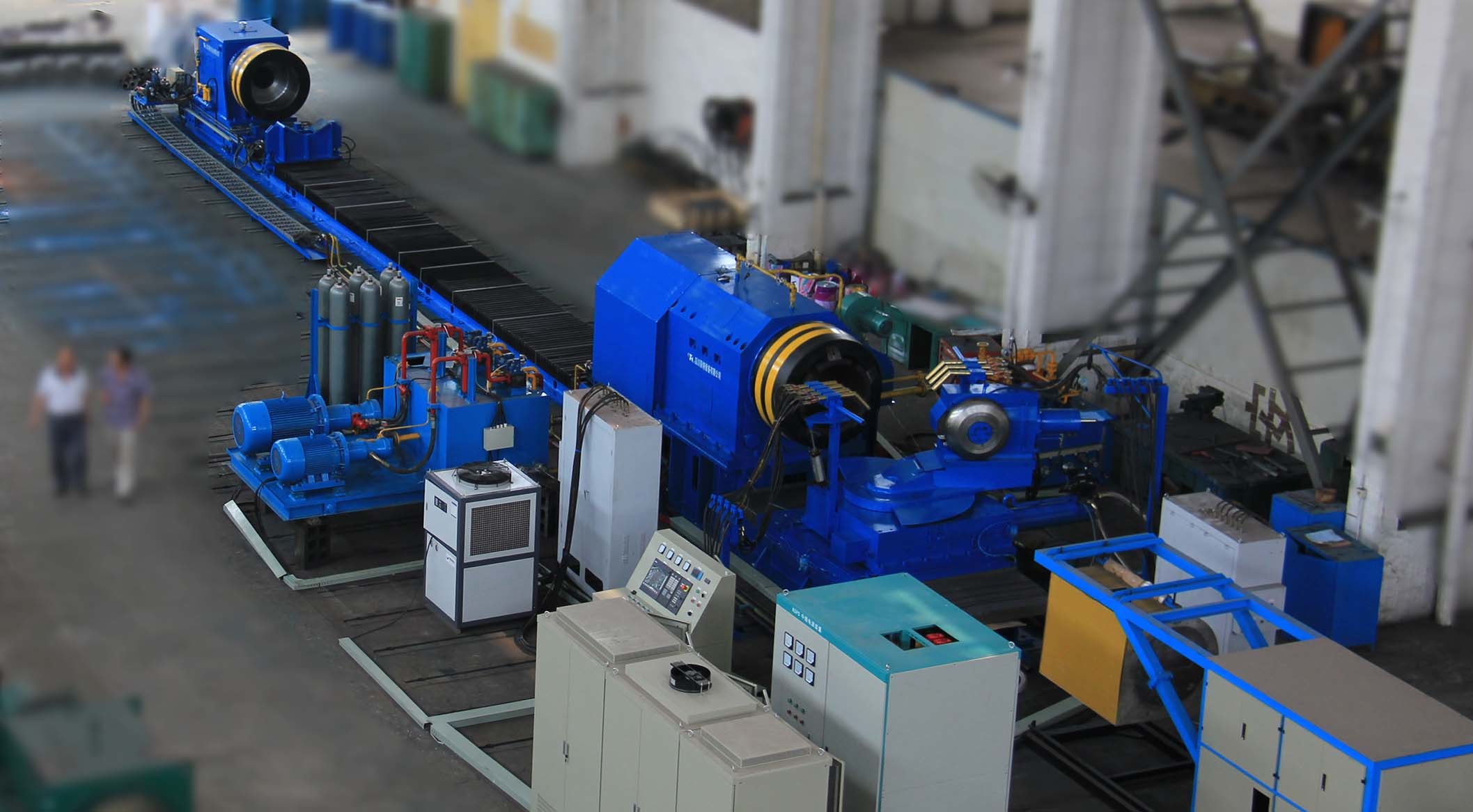 Different Sizes High Pressure Steel CNG Storage Gas Cylinder Making Machine