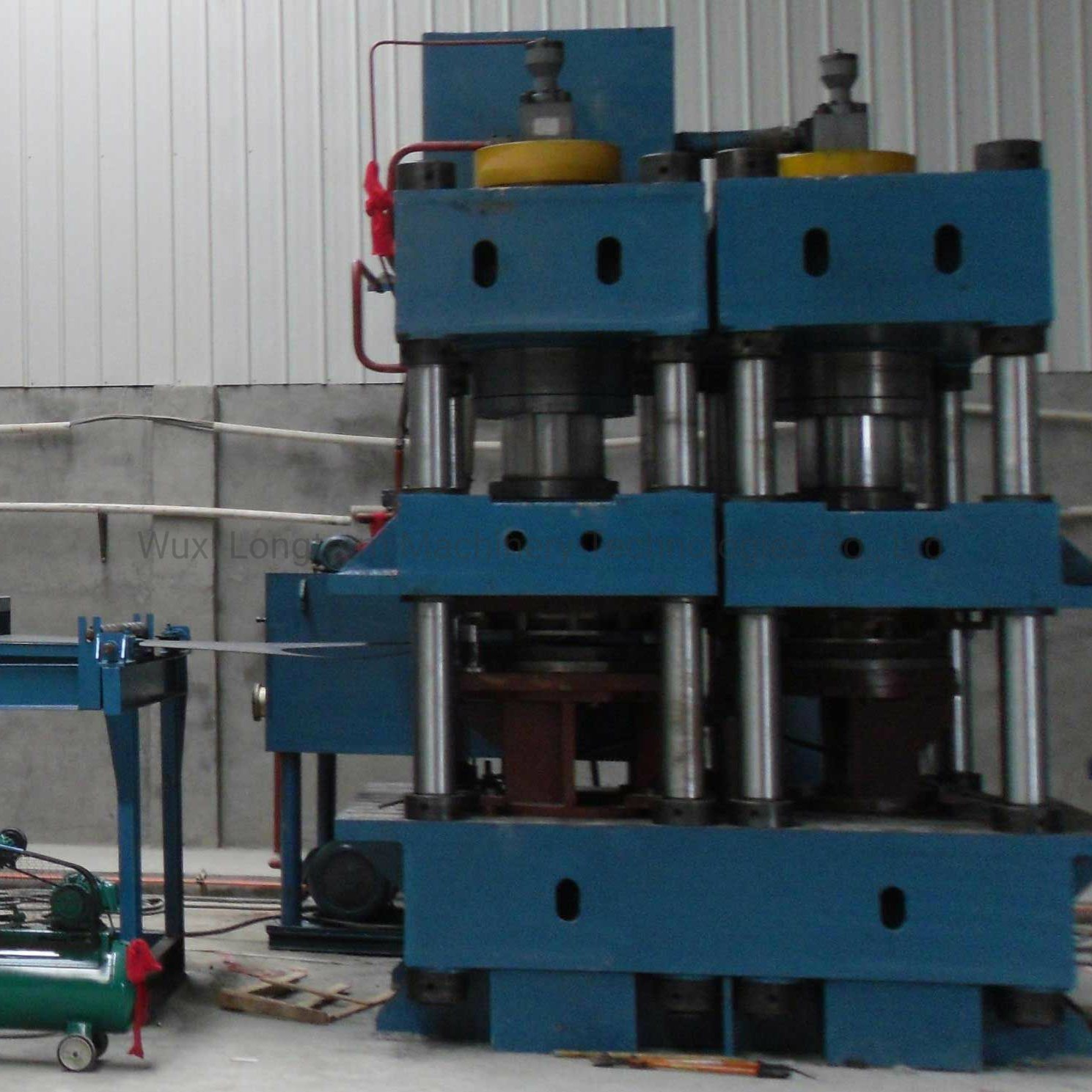 LPG Gas Cylinder Decoiler, Straightening and Blanking Line