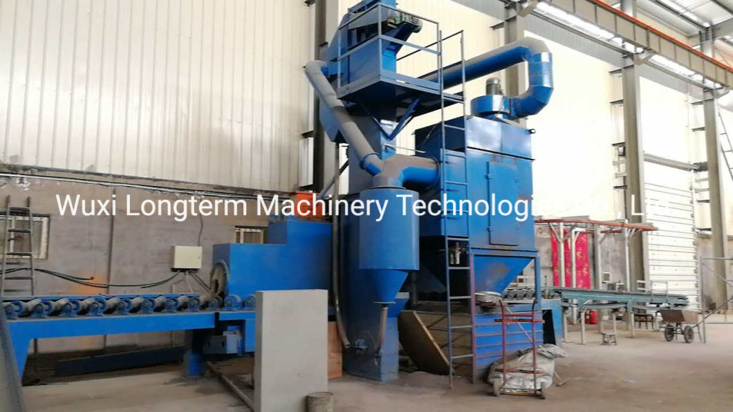 LPG Gas Cylinder Shot Blaster / Shot Blasting Machine