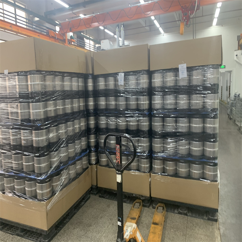 2.5 or 5 Gallons Craft Beer Keg Production Line Stainless Automatic Beer Keg Production Line
