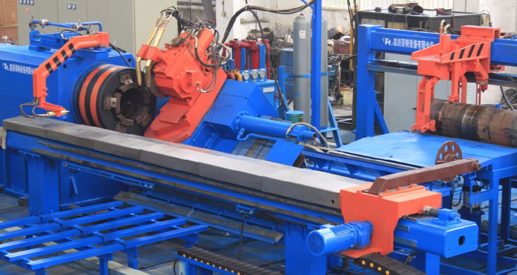 Big Size CNG Cylinder Mouth Forming Machine