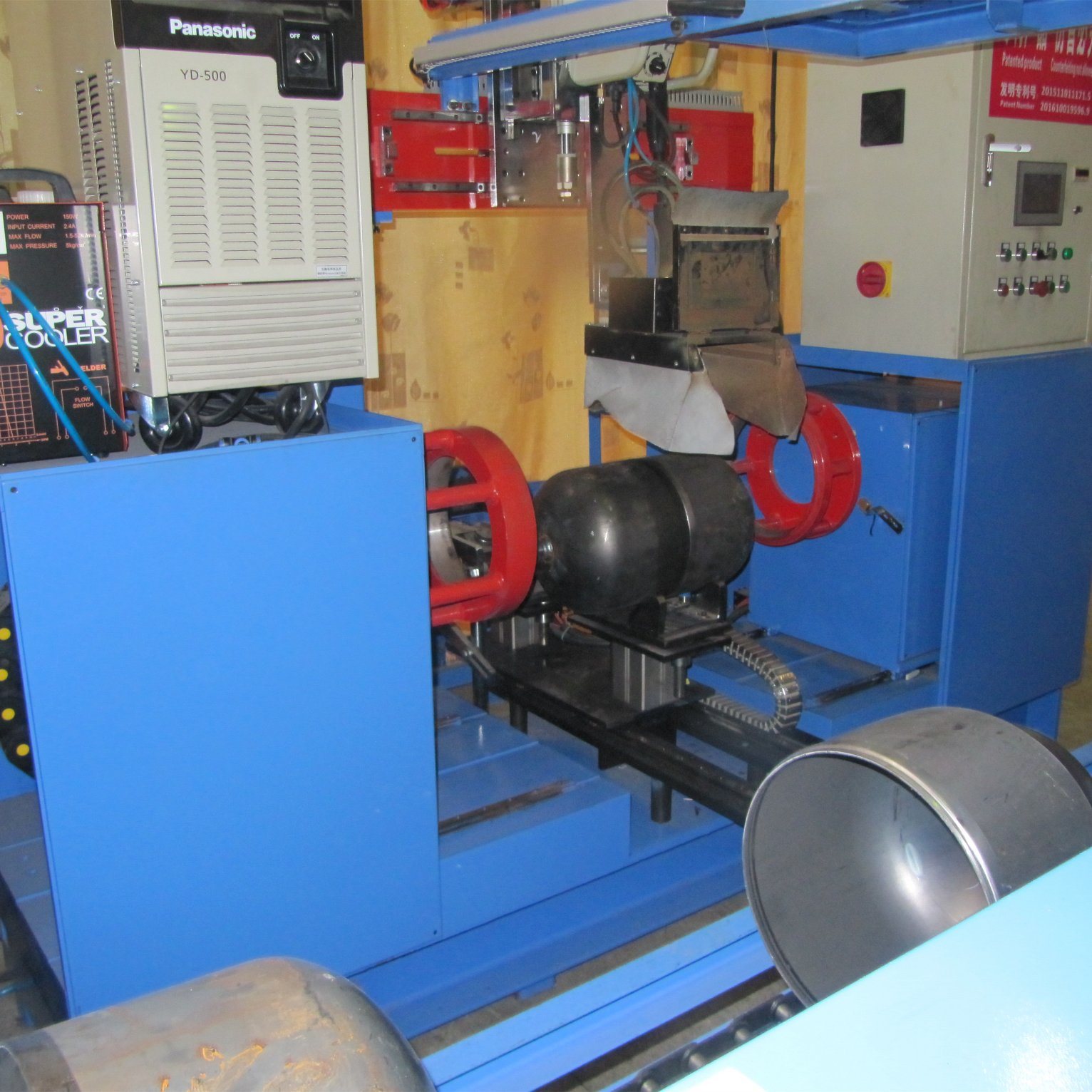 12.5kg LPG Gas Cylinder Automatic Circumferential Seam Welding Machine