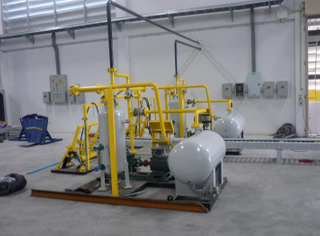 Residual Liquid Removal Machine for LPG Cylinder Repairing Line