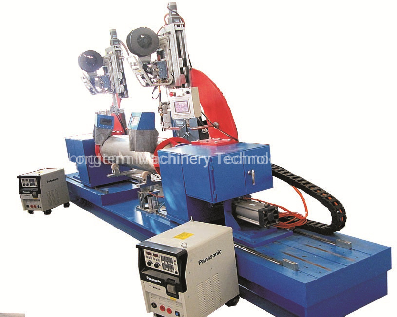 MIG Double Head Circumferential Welding Machine for Water Geyser/LPG Cylinder