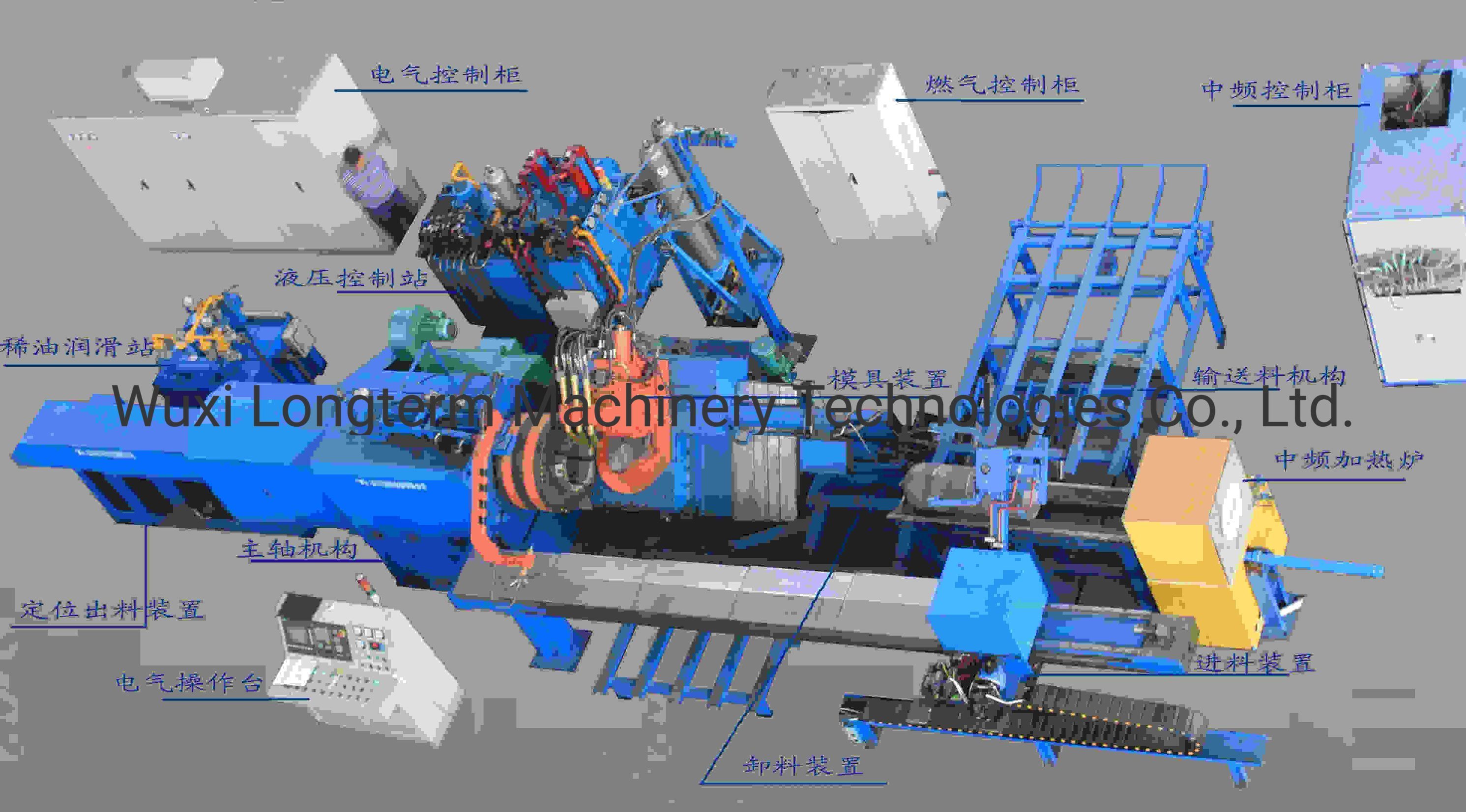 Hot Spinning Machine for Seamless Cylinders