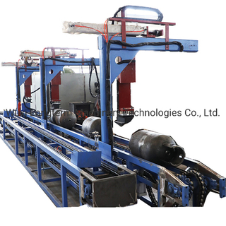 Fully Automatic LPG Cylinder MIG Circular Seam Welding Machine / Circular Seam Welder