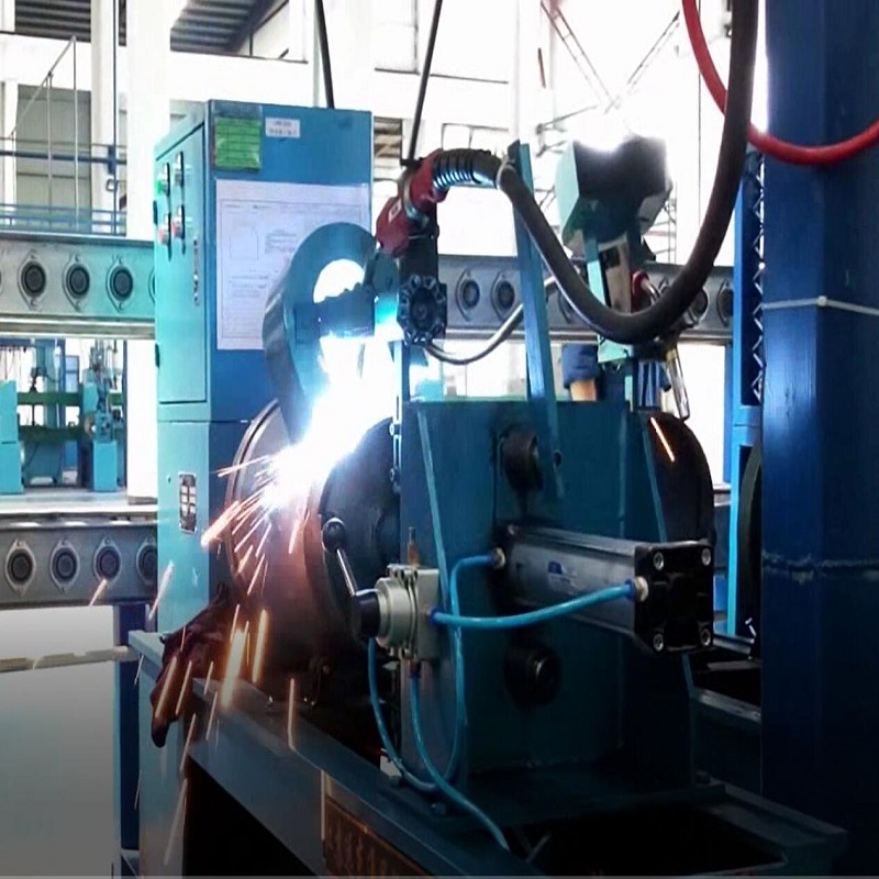 Semi-Automatic LPG Cylinder Handle Welding Machine 