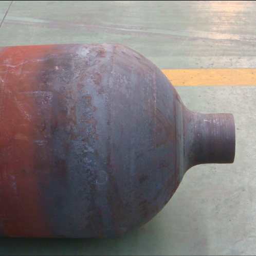 Induction Furnace Equipped CNG Cylinder Hot Spinning Forming Machine Gas Tank Spinning Machine
