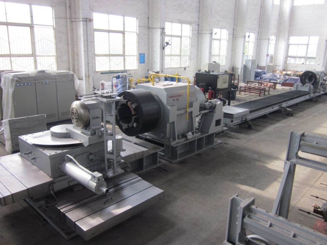 Induction Furnace Equipped CNG Cylinder Hot Spinning Forming Machine Gas Tank Spinning Machine