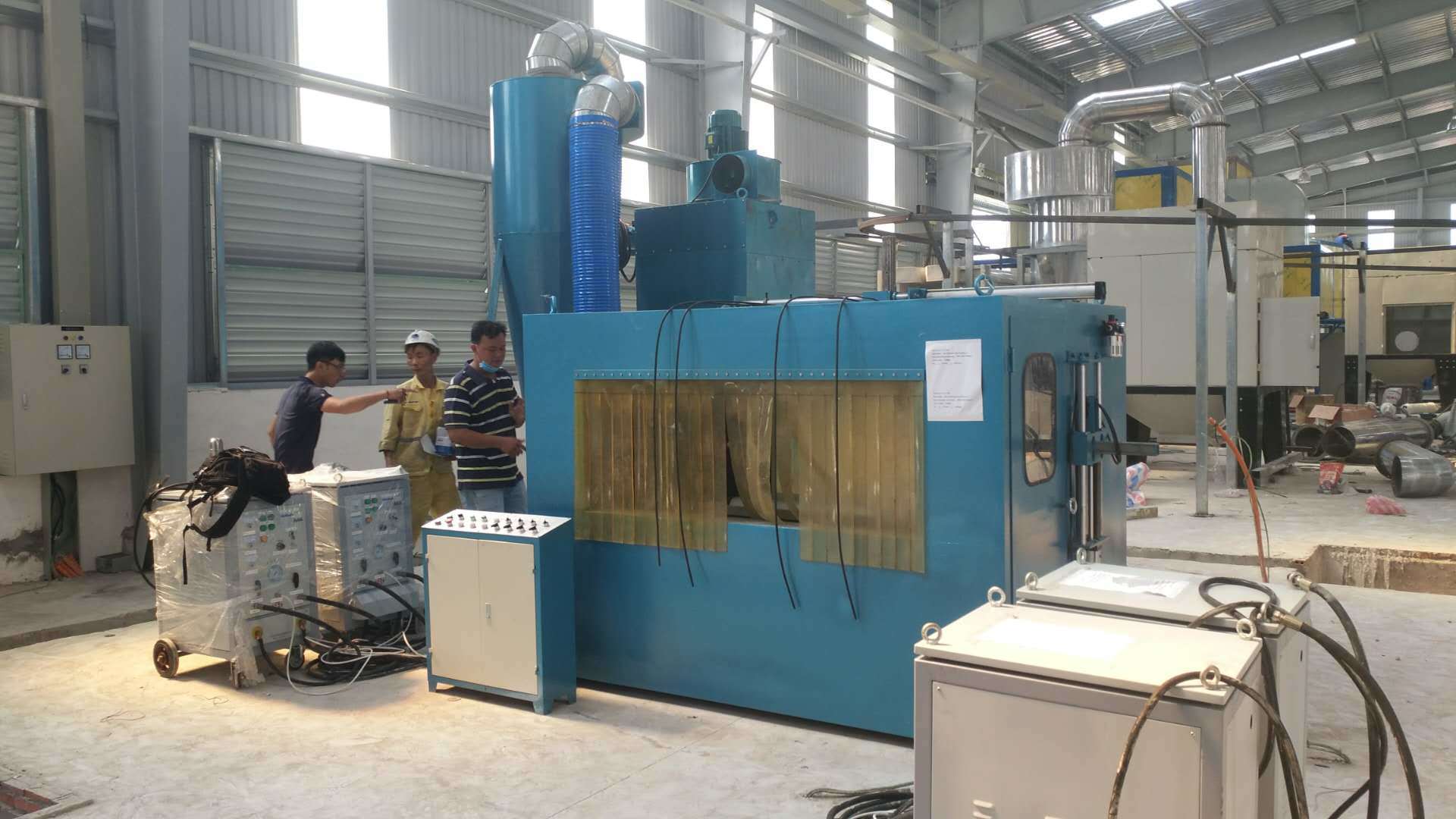 High Efficiency LPG Cylinder Zinc Metalizing Machine