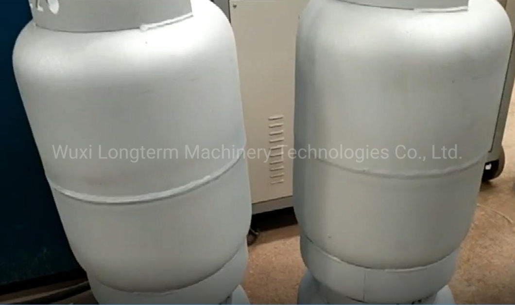 12kg LPG Gas Cylinder Automatic Zinc Metalizing/Coating Machine^