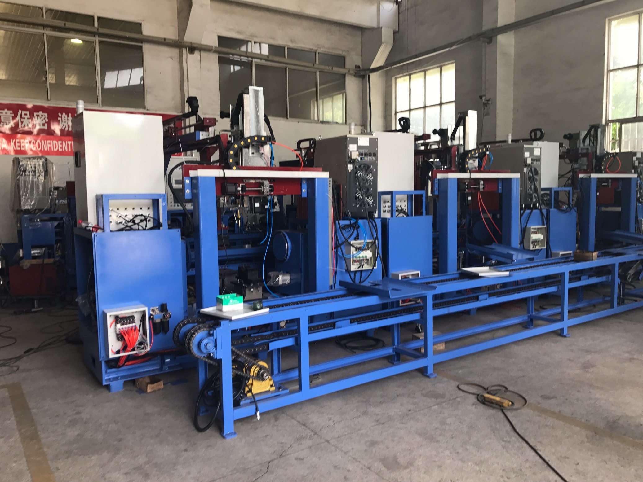 LPG Cylinder Two Arms Circumferential Welding Machine
