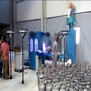 High Quality LPG Cylinder Zinc Metalizing Machine